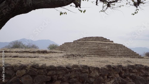 Guachimontontes is an archaeological site in Jalisco, Mexico. This pre-Hispanic site dates back to 300 AD and consists of peculiar circular pyramids. This site is part of UNESCO's World Heritage