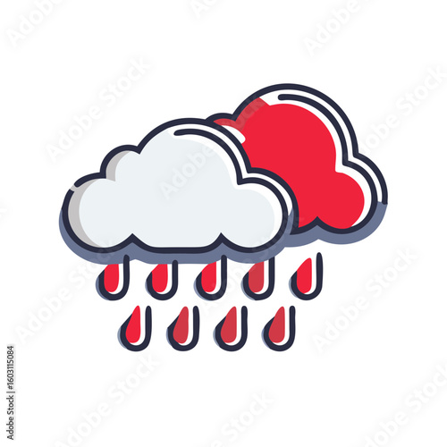 Cloud Rain Icon