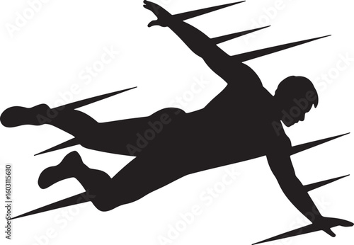 Dynamic and bold parkour logo design with creative flair