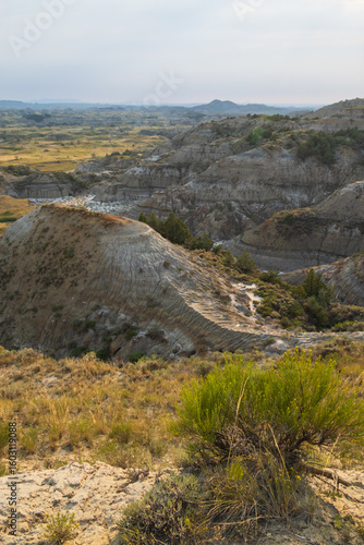 Wallpaper Mural View from Boicourt Trail at Theodore Roosevelt National Park Torontodigital.ca