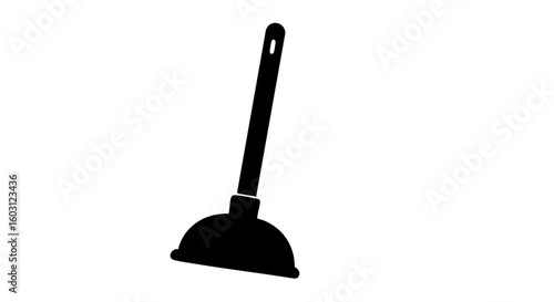 A classic black plunger, simple and effective. 