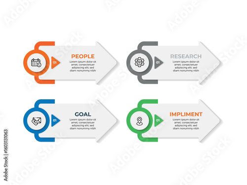 Vector infographic template with 3D paper label, integrated circles. Business concept with 8 options. For content, diagram, flowchart, steps, parts, timeline infographics, workflow, chart.