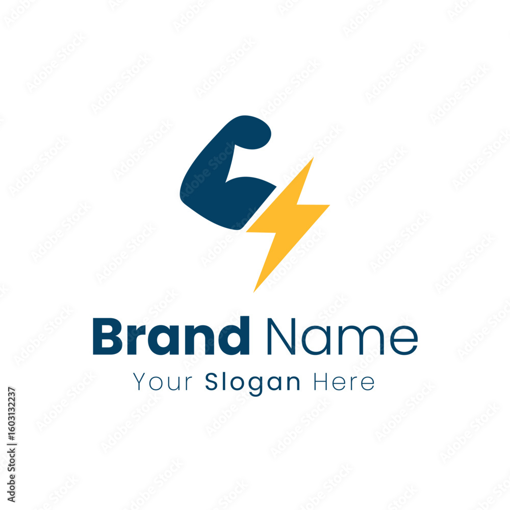 Powerful Brand Identity and Logo Design for Fitness and Energy Solutions Powerful Brand Identity and Logo Design for Fitness and Energy Solutions