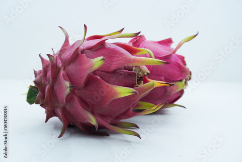 Pitaya or Dragon Fruit isolate on the white background