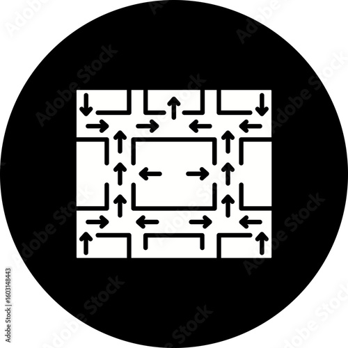 Evacuation Plan Icon