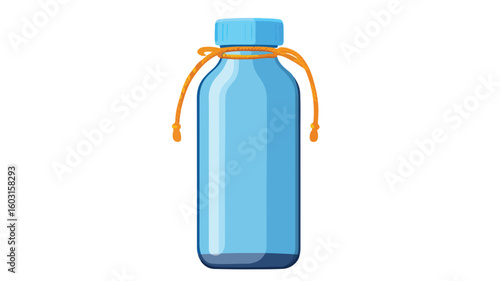 Durable Reusable Sports Water Bottle with Cap for Active Lifestyle