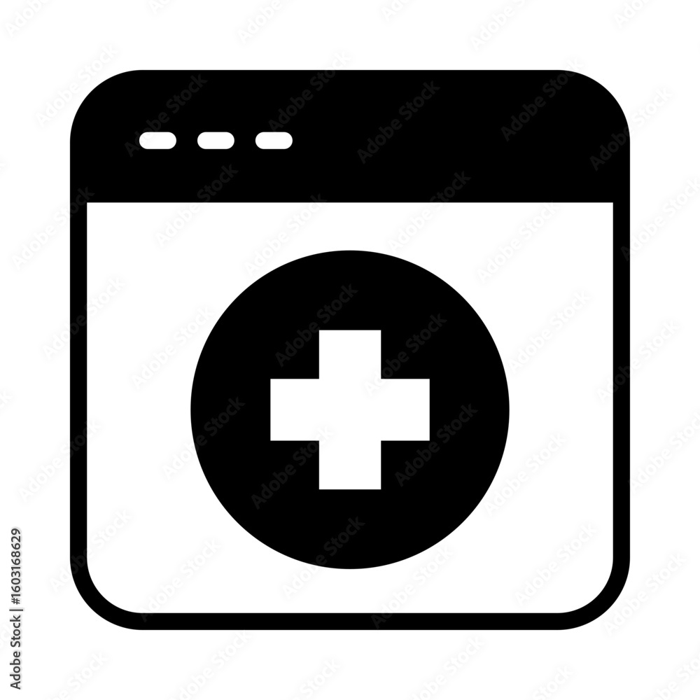 Fototapeta premium Medical Services Icons pack 