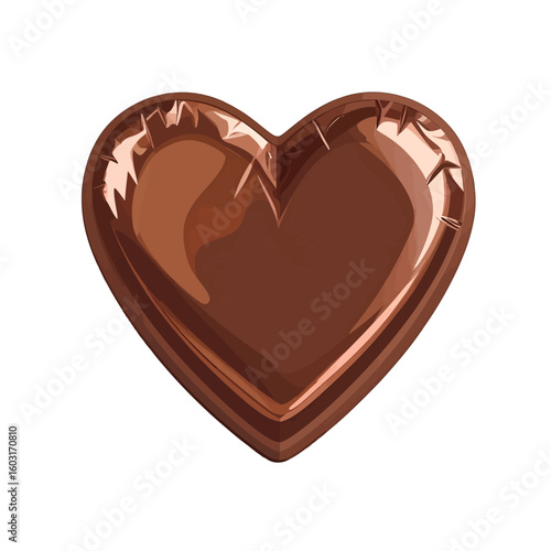 Chocolate Heart Shaped Sweet Treat