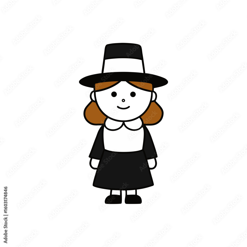 little girl with a hat little girl with a hat