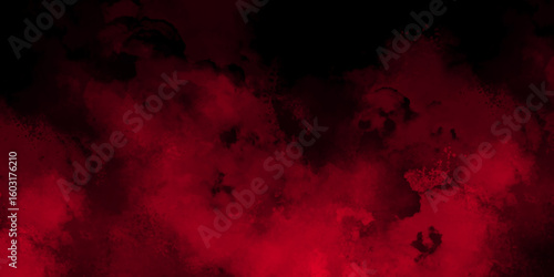 Red Smoke Like Cloud Wave Effect On Black, seamless red watercolor artist Mural wallpaper texture with stains. seamless red watercolor artist Mural wallpaper texture with stains, 