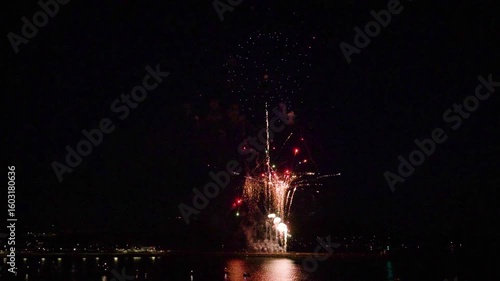 Fireworks Display, British Firework Championships, Plymouth, Devon, England