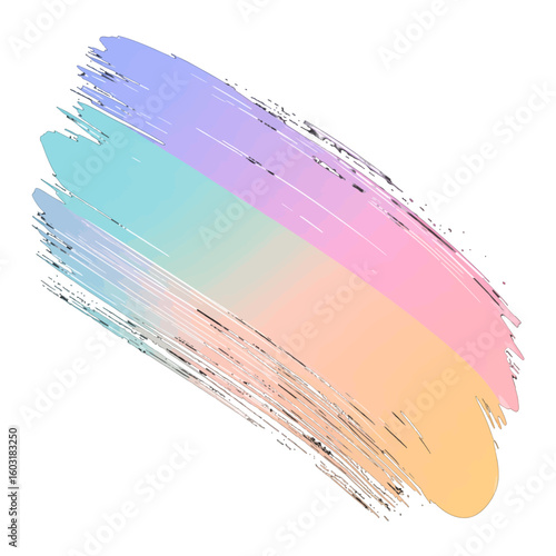 Abstract Pastel Paint Stroke Gradient Background