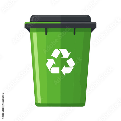 Recycling Bin Graphic Design
