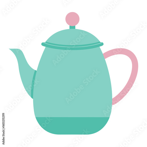 teapot isolated on white