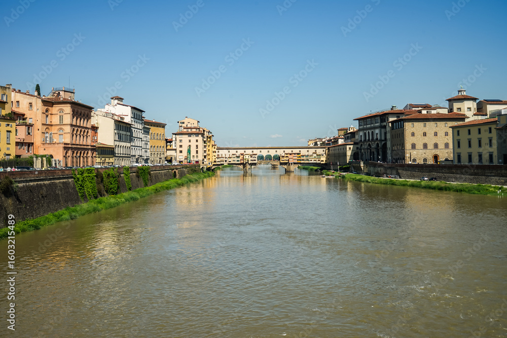 Fototapeta premium Ponte Vecchio in Florence Italy Toscana