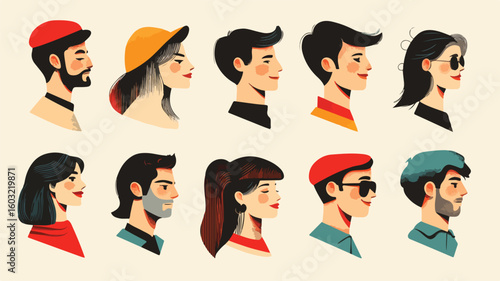 Modern Fashion Portraits of Creative Men and Women