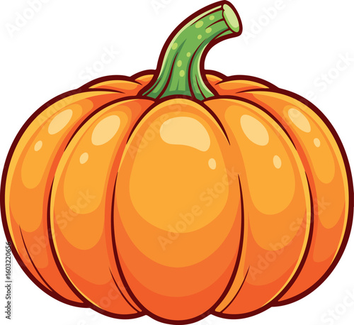 A simple vector cartoon illustration