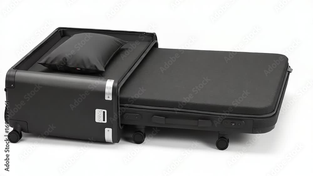 Transforming Suitcase Bed: Innovative Travel Solution for Comfortable Rest on the Go Transforming Suitcase Bed: Innovative Travel Solution for Comfortable Rest on the Go