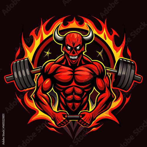 set of gym or fitness logo sport line vintage vector illustration template icon graphic design. bundle collection of various body building sign or symbol for training center concept typography