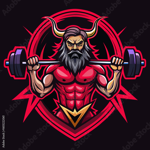 set of gym or fitness logo sport line vintage vector illustration template icon graphic design. bundle collection of various body building sign or symbol for training center concept typography