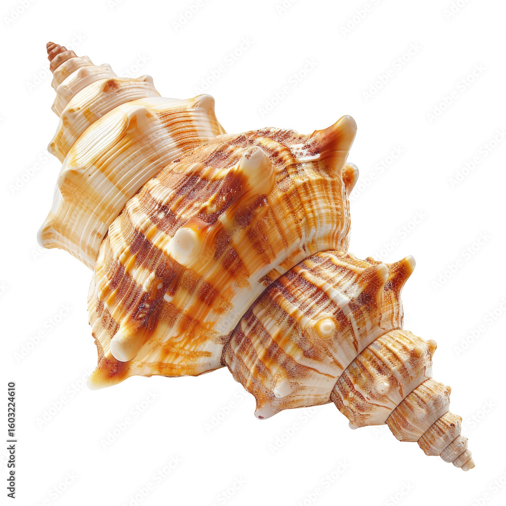 Close-up seashell, intricate whorls Close-up seashell, intricate whorls