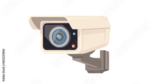 Professional Wallmounted Street CCTV Camera Icon for Videography