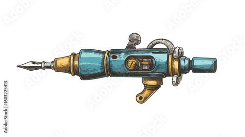 Professional Tattoo Machine and Ink Device for Artists - High-Quality Equipment