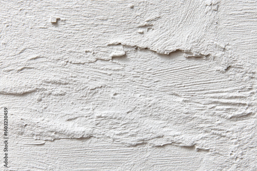 Obraz premium Detailed shot of a textured white wall for your design