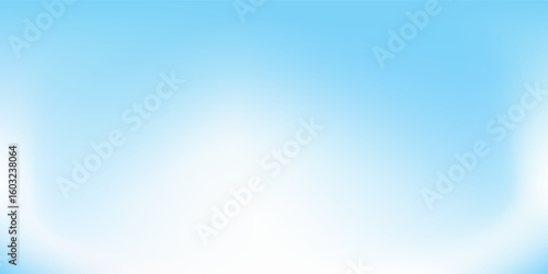 Blue white gradient abstract pattern studio background Light gives luxurious shine.  modern sky background