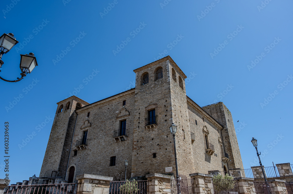 Crecchio, Abruzzo. The Ducal Castle De Riseis-D'Aragona Crecchio, Abruzzo. The Ducal Castle De Riseis-D'Aragona