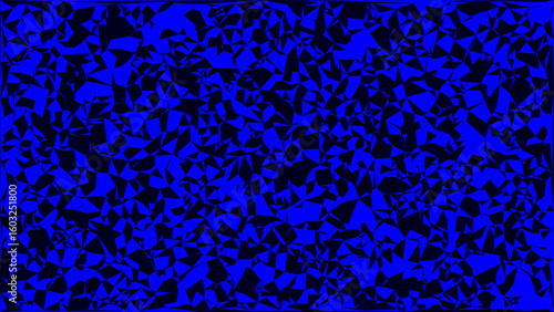 low poly blue background - freqhuency