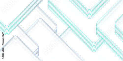 Modern Abstract Background with Tilt Diagonal Lines Soft white, past Gradient institution. blue geometric rectangular shapes. Vector white horizontal template for business banner, formal invitation ba