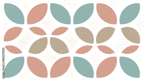 Seamless Pastel Floral Pattern with a Retro Feel Perfect for Backgrounds and Textiles and Other Creative Projects