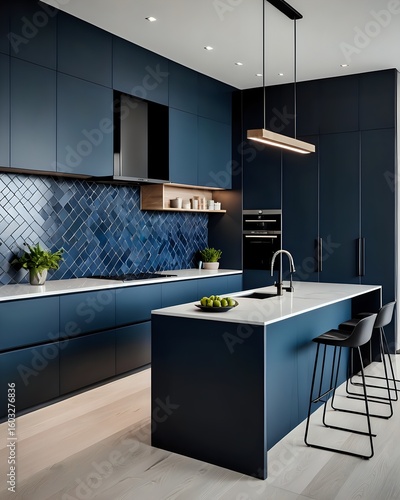 modern kitchen interior