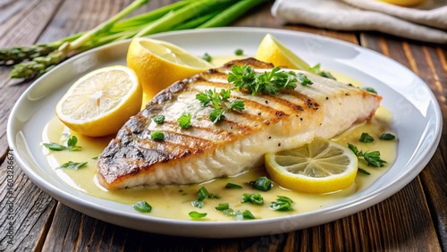 Australian Barramundi Dinner
Grilled barramundi fillet with lemon butter sauce—Australia’s elegant seafood dinner entrée