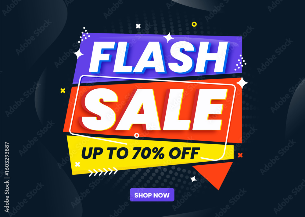 Fototapeta premium Thirty percent off sale special offer promotion