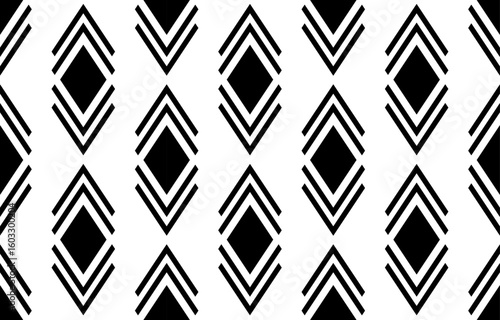 Kusursuz geometrik desen. Vektör Illustration.	