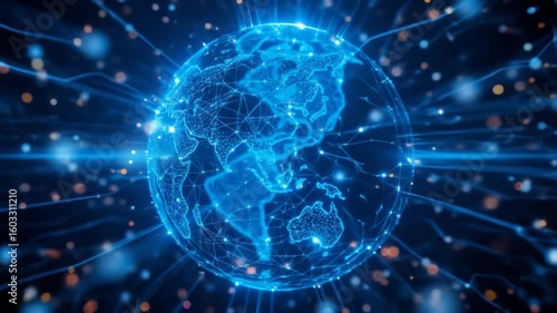 Wallpaper Mural This title captures the abstract, high-tech, and visual elements described in both the sentence and tags Let me know if you'd like shorter or more artistic alternatives Torontodigital.ca