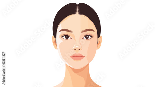 Singaporean Woman Serum Portrait Adult Skin