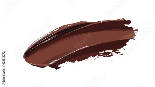 Brown Makeup Smear Wide Angle Shot