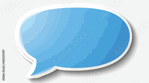 Transparent Speech Bubble Sticker Paper Craft