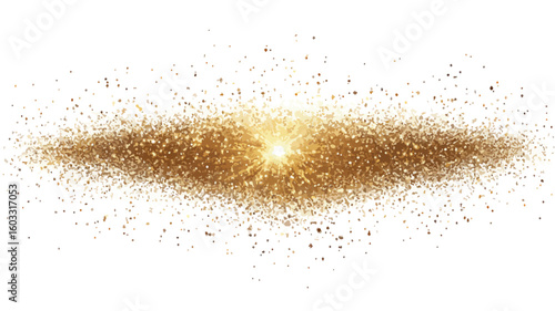 Cosmic Glitter Background for Astronomy Enthusiasts