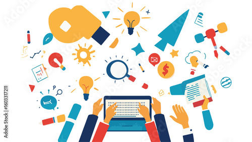 Startup Teamwork Collaboration Image