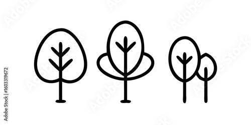 vector silhouette of a flower