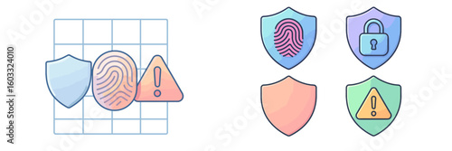 Security measures for protecting fingerprint data and preventing unauthorized access