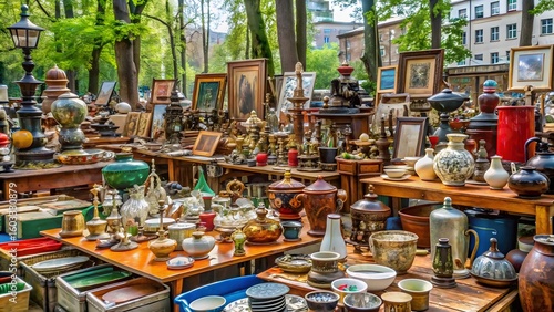 Antique Market Stall