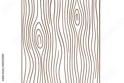 Wood grain texture vector background. Natural wooden line pattern. Hand drawn doodle sketch illustration of a wood plank. Timber board surface material for design element.