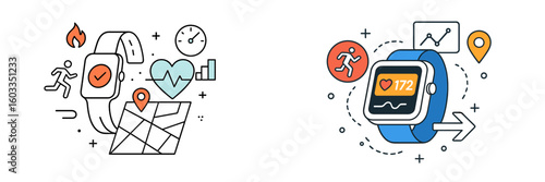 Smartwatch technology assists fitness tracking and health monitoring for active lifestyles