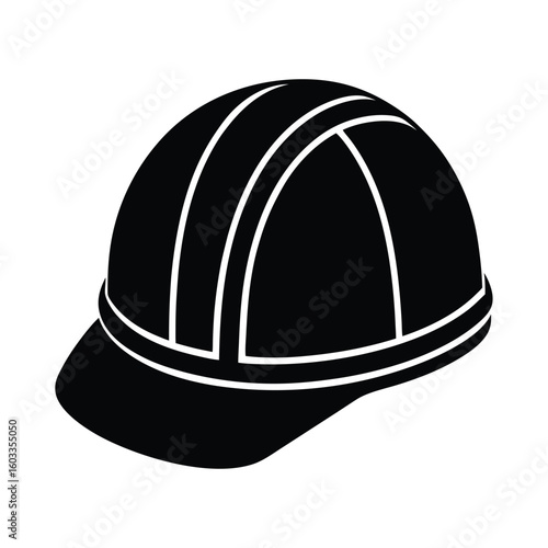 vector illustration of a helmet