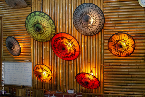 Colorful Umbrella Lanterns